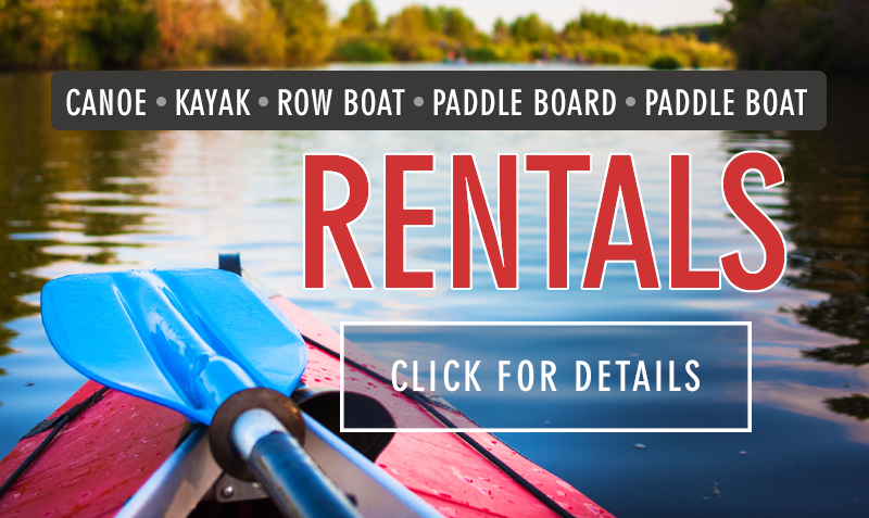 kayak, boat, canoe rental information